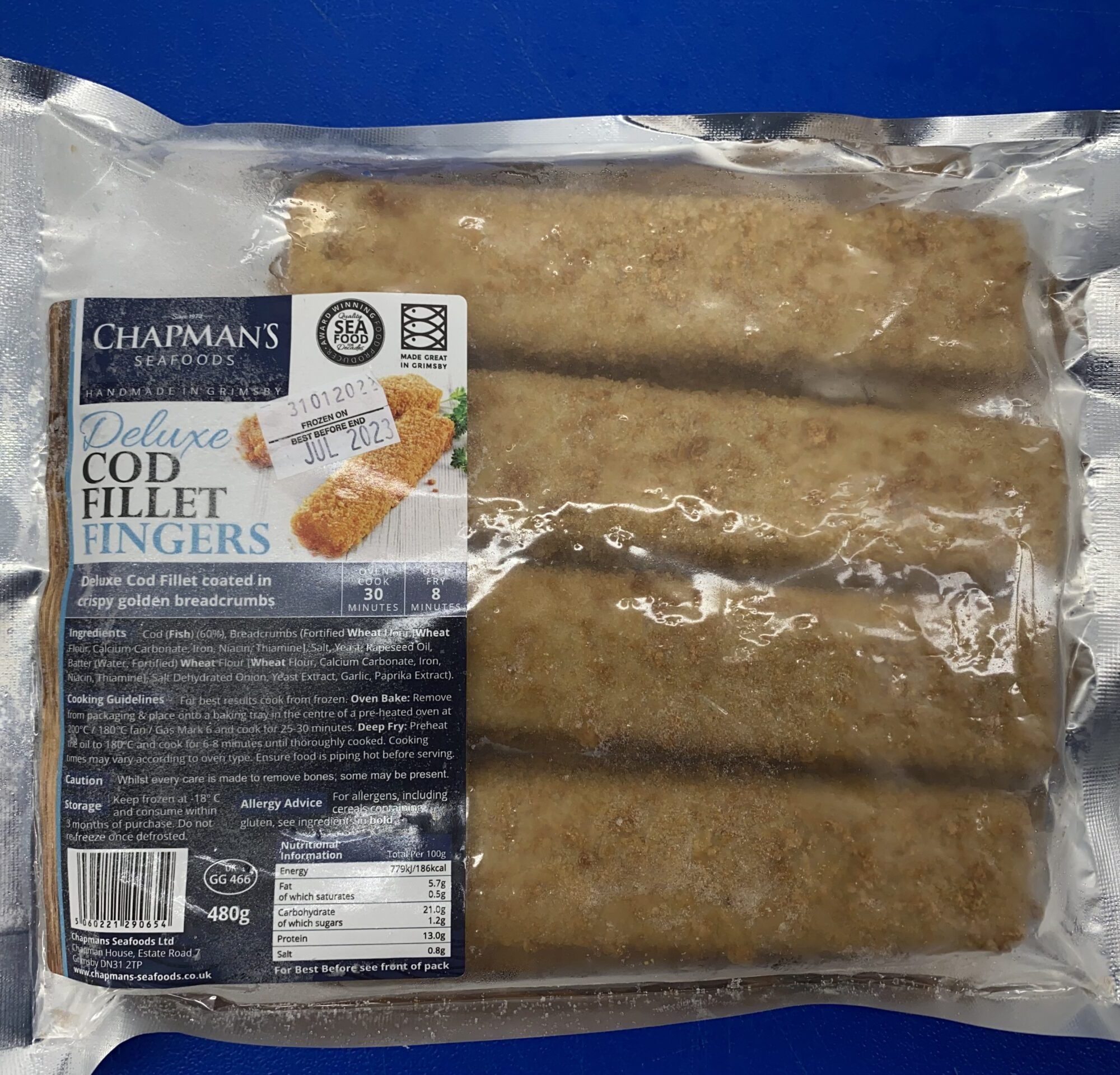 Breaded Jumbo Fish Fingers
